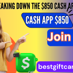 Cash App $850